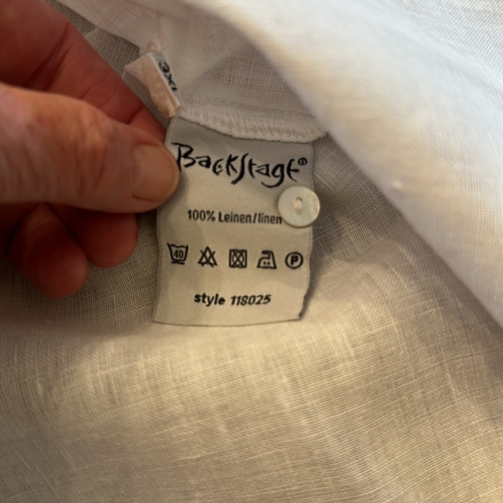 BACKSTAGE Linen Shirt - Picture 3 of 8